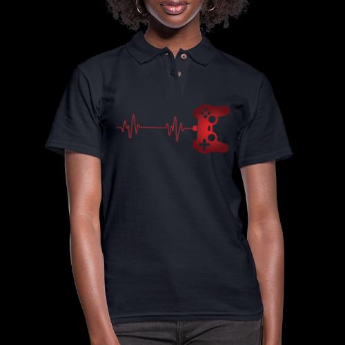 Pulse: Live to Game - Women's Pique Polo Shirt