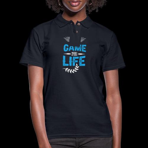 Game For Life Controller - Women's Pique Polo Shirt