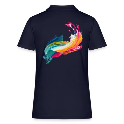 Spectrum Stream - Women's Pique Polo Shirt
