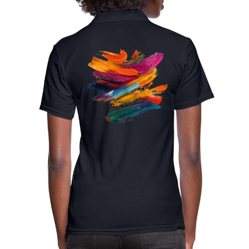 Harmony in Motion - Women's Pique Polo Shirt