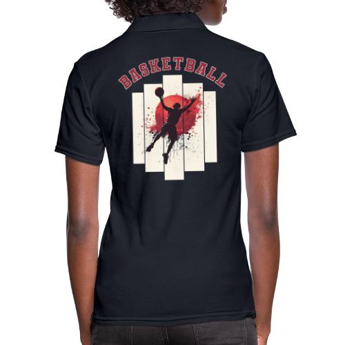 Basketball Energy - Women's Pique Polo Shirt
