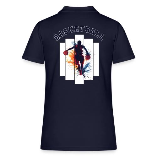 Basketball Never Stops - Women's Pique Polo Shirt