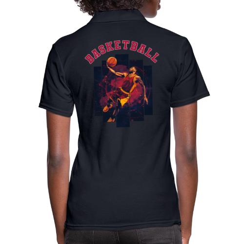 Basketball Spirit - Women's Pique Polo Shirt