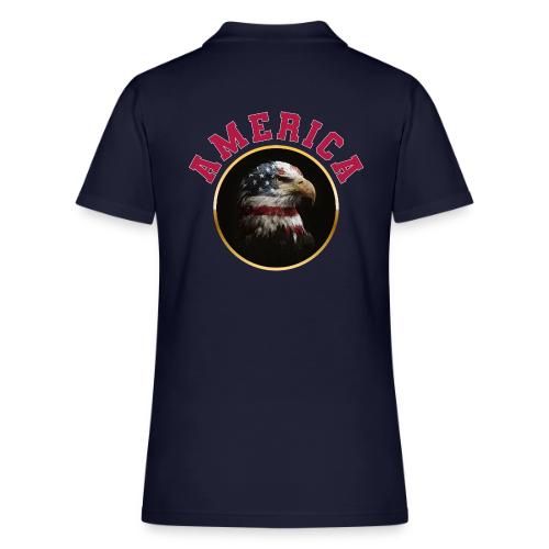 America Soars - Women's Pique Polo Shirt