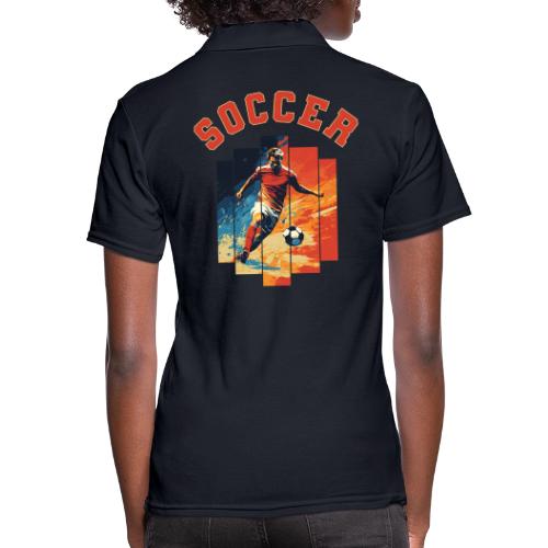 Soccer Spirit - Women's Pique Polo Shirt