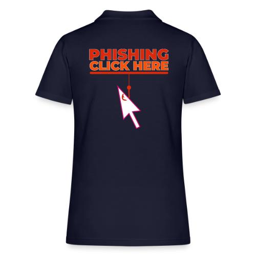 Phishing: Hooked by Deception - Women's Pique Polo Shirt