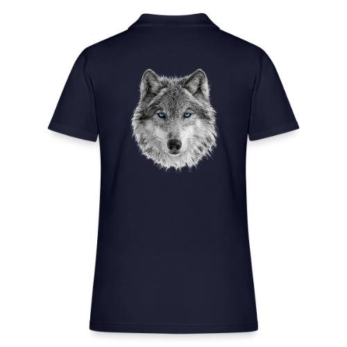 Frost-Eyed Alpha - Women's Pique Polo Shirt