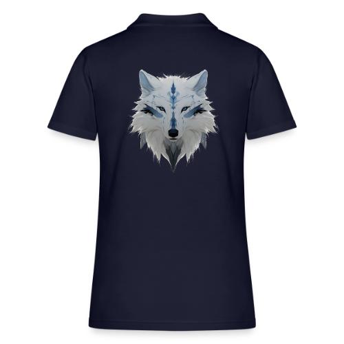 Ivory Grace Wolf - Women's Pique Polo Shirt