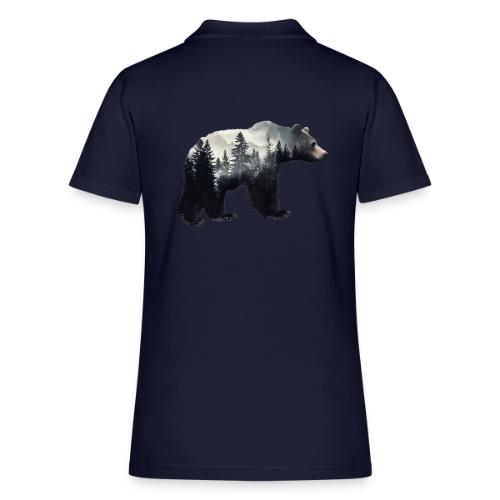 Forest Within the Bear - Women's Pique Polo Shirt