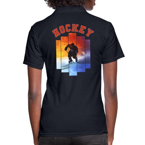 Hockey Rush - Women's Pique Polo Shirt