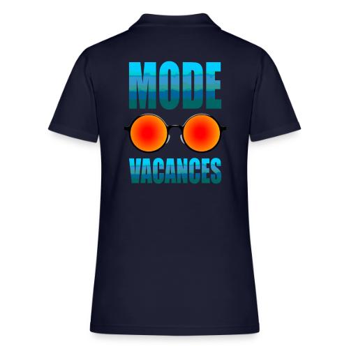 Vacation Mode Enabled - Women's Pique Polo Shirt