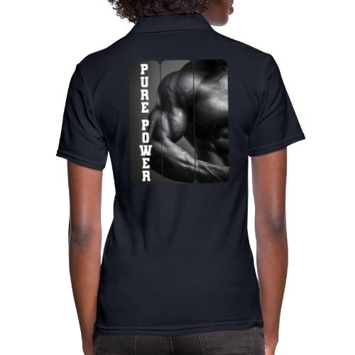 Bodybuilding: Pure Power - Women's Pique Polo Shirt