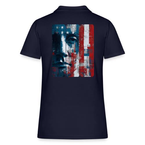 American Echoes - Women's Pique Polo Shirt