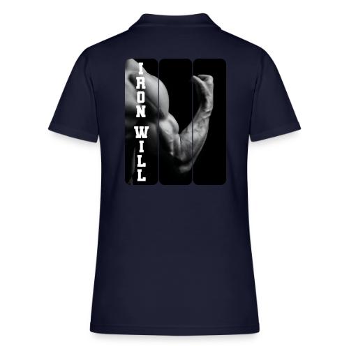 Bodybuilding: Iron Will - Women's Pique Polo Shirt