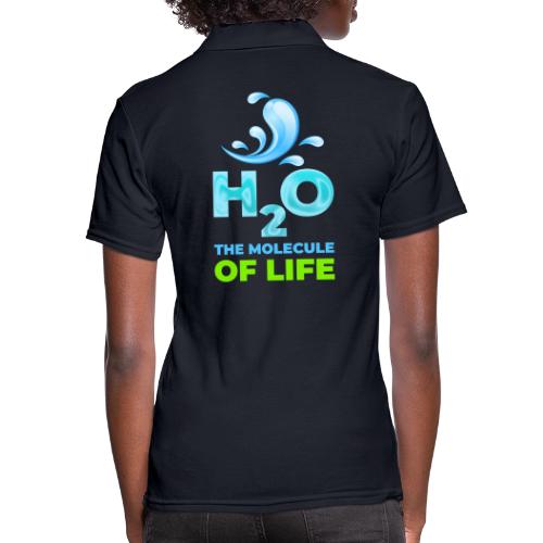 The Molecule of Life - Women's Pique Polo Shirt