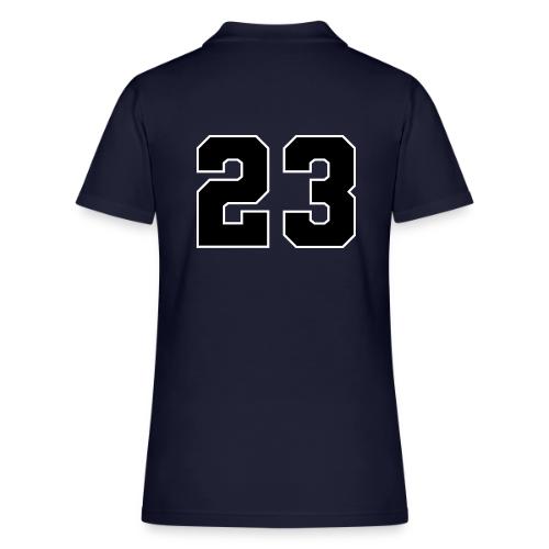 Varsity Number 23 Athletic Style - Women's Pique Polo Shirt