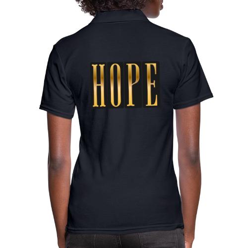 Golden Hope - Women's Pique Polo Shirt