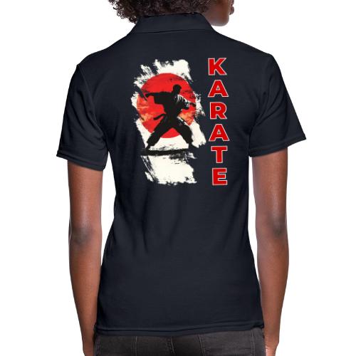 Karate: the spirit of discipline - Women's Pique Polo Shirt