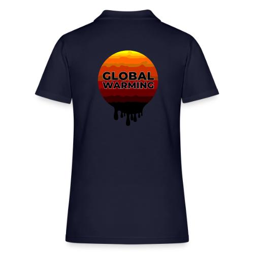 Global warming - Women's Pique Polo Shirt