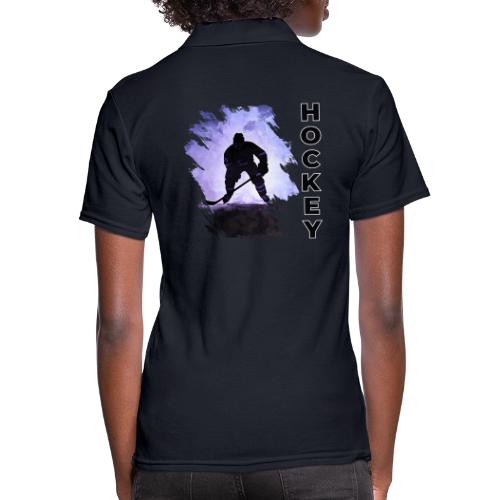 Hockey Charge - Women's Pique Polo Shirt