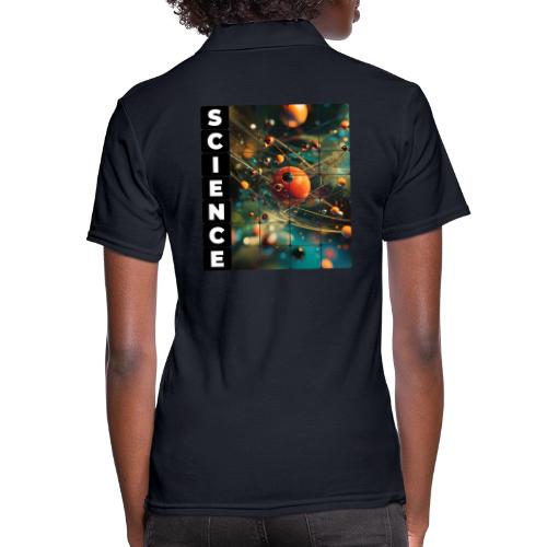 Atomic Science Vision - Women's Pique Polo Shirt