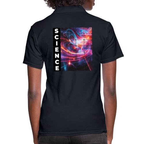 The Chaos of Science - Women's Pique Polo Shirt