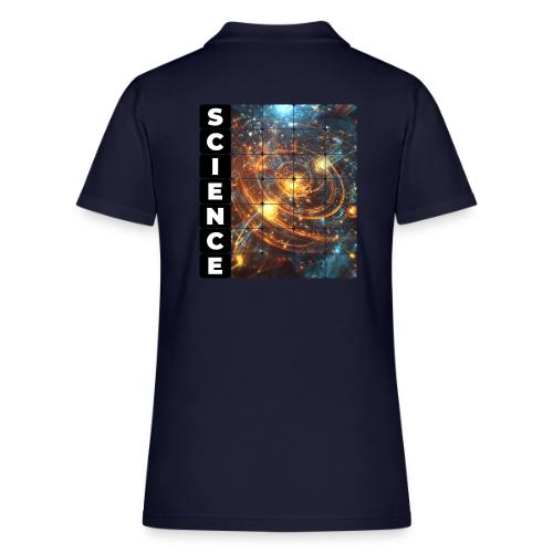 Golden Core of Science - Women's Pique Polo Shirt