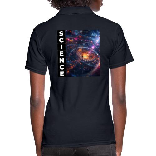 Science Spiral - Women's Pique Polo Shirt