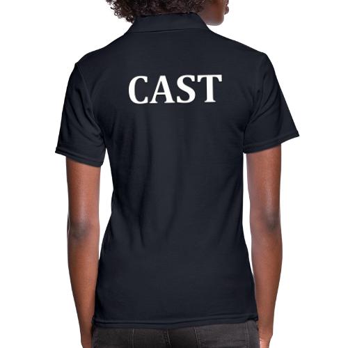 CAST SWAG - Women's Pique Polo Shirt