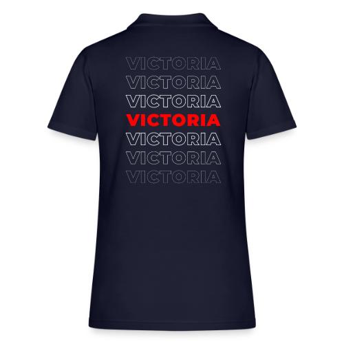 Victoria Vibe - Women's Pique Polo Shirt