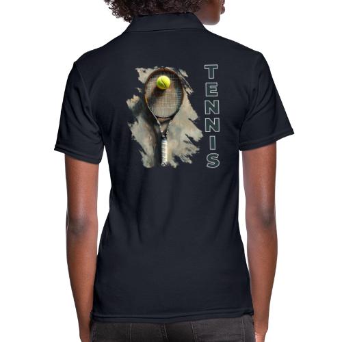 Tennis Power Play - Women's Pique Polo Shirt