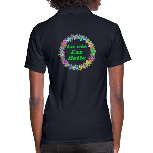 – Positive Attitude - Women's Pique Polo Shirt