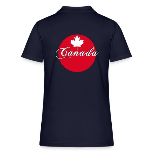Canada in red and white - Women's Pique Polo Shirt