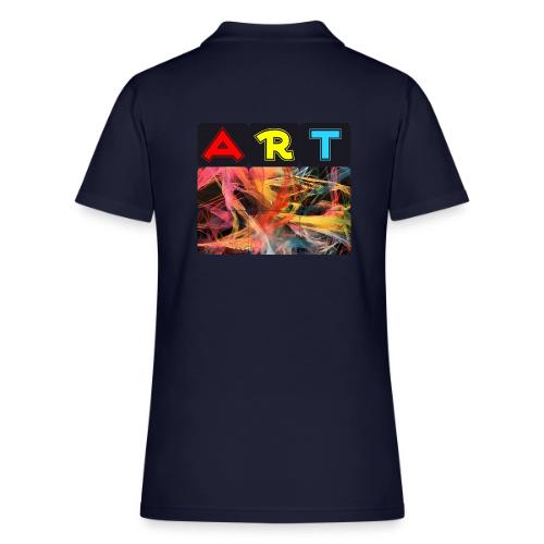 Chaotic Threads of Art - Women's Pique Polo Shirt