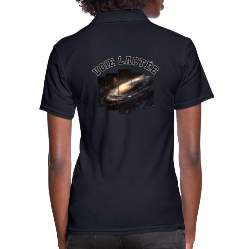 The Milky Way: A Visual Tribute - Women's Pique Polo Shirt