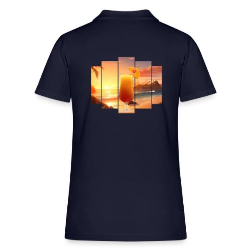 Squeeze the Day - Women's Pique Polo Shirt