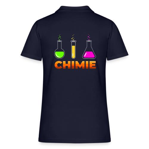 Chemistry: Moving Elements - Women's Pique Polo Shirt