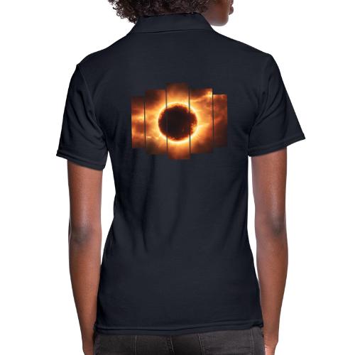 Eclipse Beyond Worlds - Women's Pique Polo Shirt