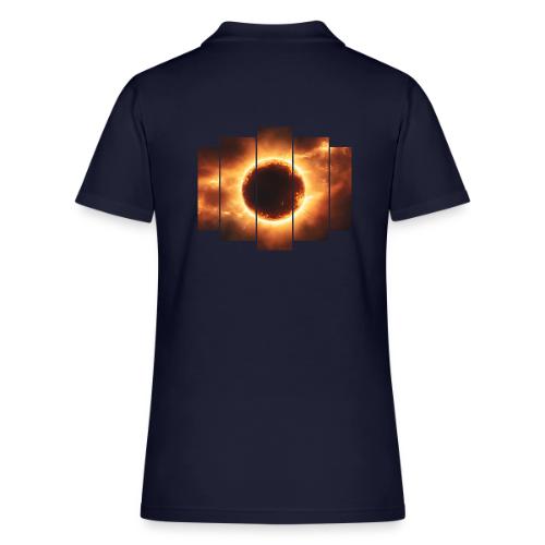 Eclipse Beyond Worlds - Women's Pique Polo Shirt