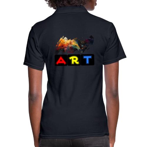 Pulse of Art - Women's Pique Polo Shirt
