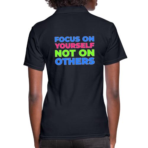 Eyes on You - Women's Pique Polo Shirt