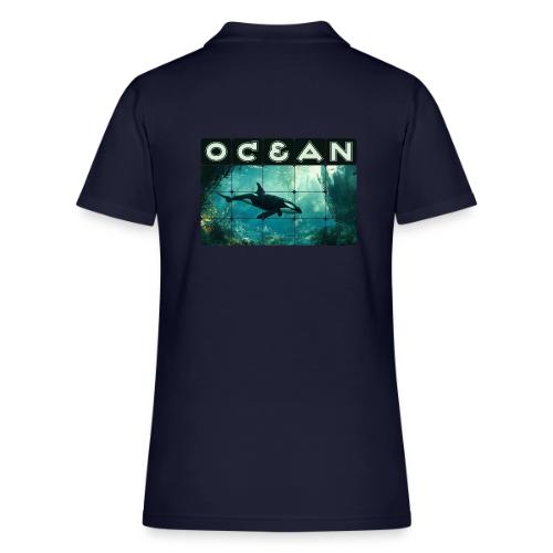 Ocean: Silent Hunter - Women's Pique Polo Shirt