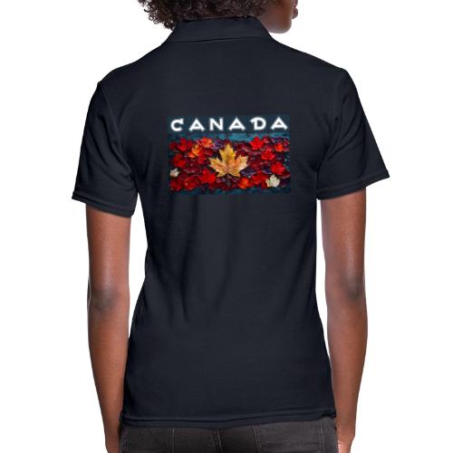 Canada's Living Canvas - Women's Pique Polo Shirt