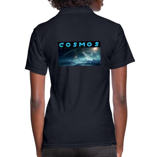 Celestial Cosmos - Women's Pique Polo Shirt