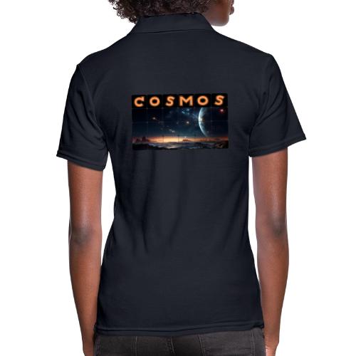 Nightfall Cosmos - Women's Pique Polo Shirt