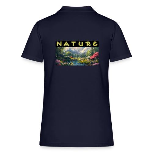 Nature: Spring Awakening - Women's Pique Polo Shirt