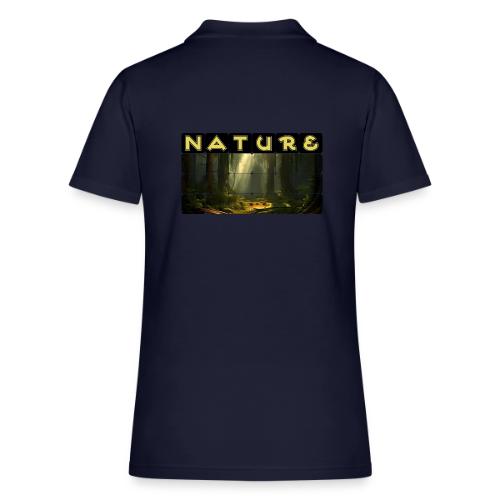 Nature: Sunlit Canopy - Women's Pique Polo Shirt