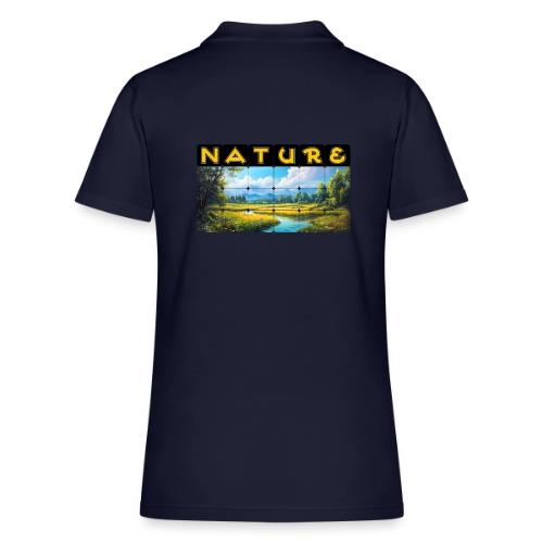 Nature: Season of Bloom - Women's Pique Polo Shirt