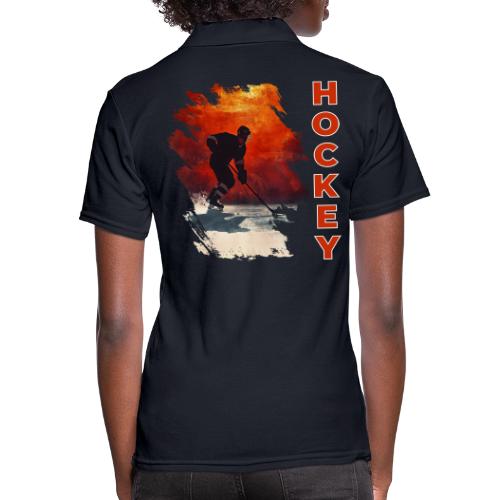 Hockey Vibes - Women's Pique Polo Shirt