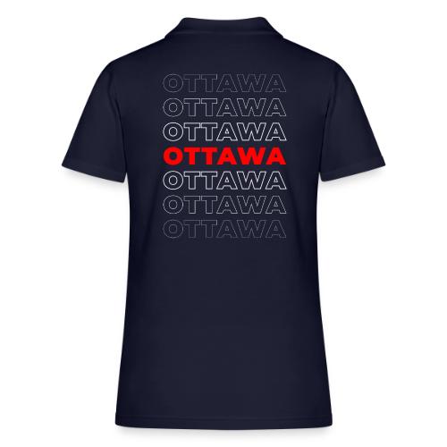 Ottawa Centered - Women's Pique Polo Shirt